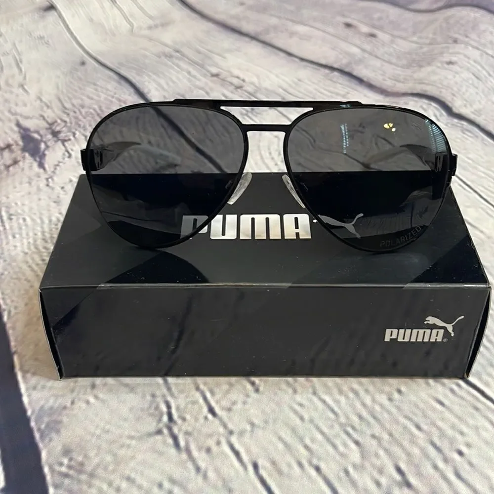 Puma Men's PU0220S 60mm Sunglasses